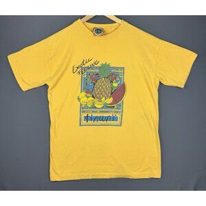 Vintage 90s Exotic Feeling Hawaii Fruits Art Pineapple Lemon Watermelon Rare